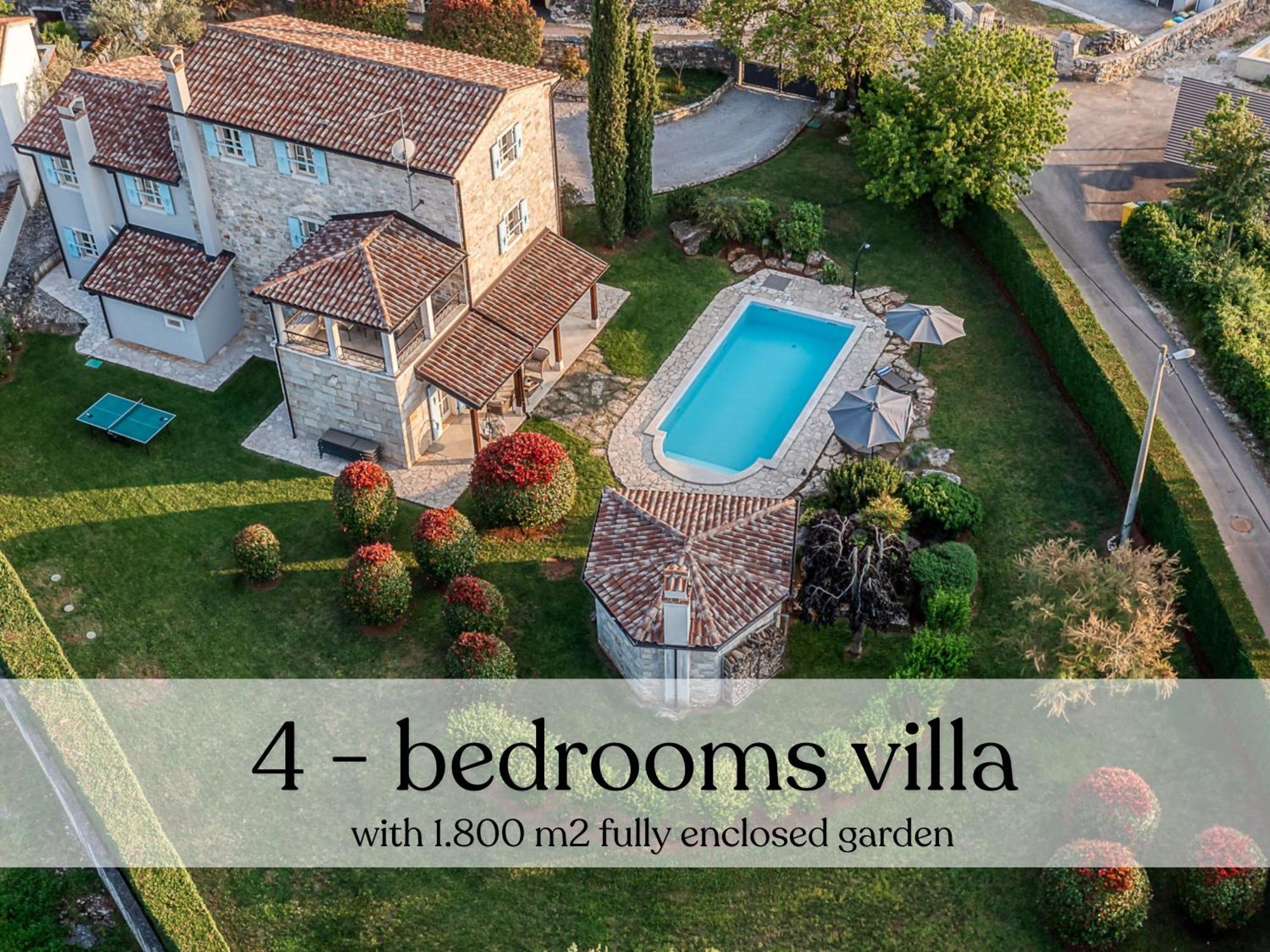 Villa Paolina With Hot Tub Višnjan エクステリア 写真