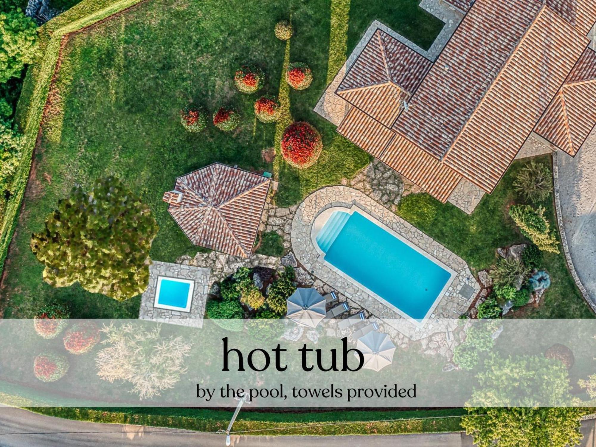 Villa Paolina With Hot Tub Višnjan エクステリア 写真