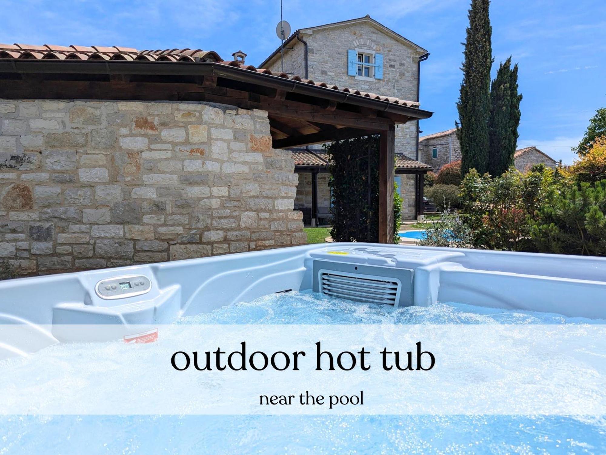 Villa Paolina With Hot Tub Višnjan エクステリア 写真